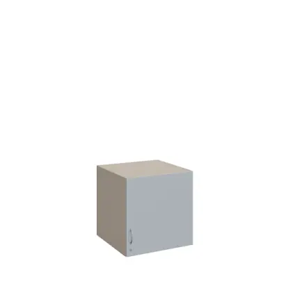 QN-60 skříňový nástavec, 1-dvéřový, 600x600x600mm, šedá